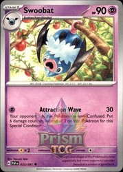 Swoobat 033/091 Paldean Fates
