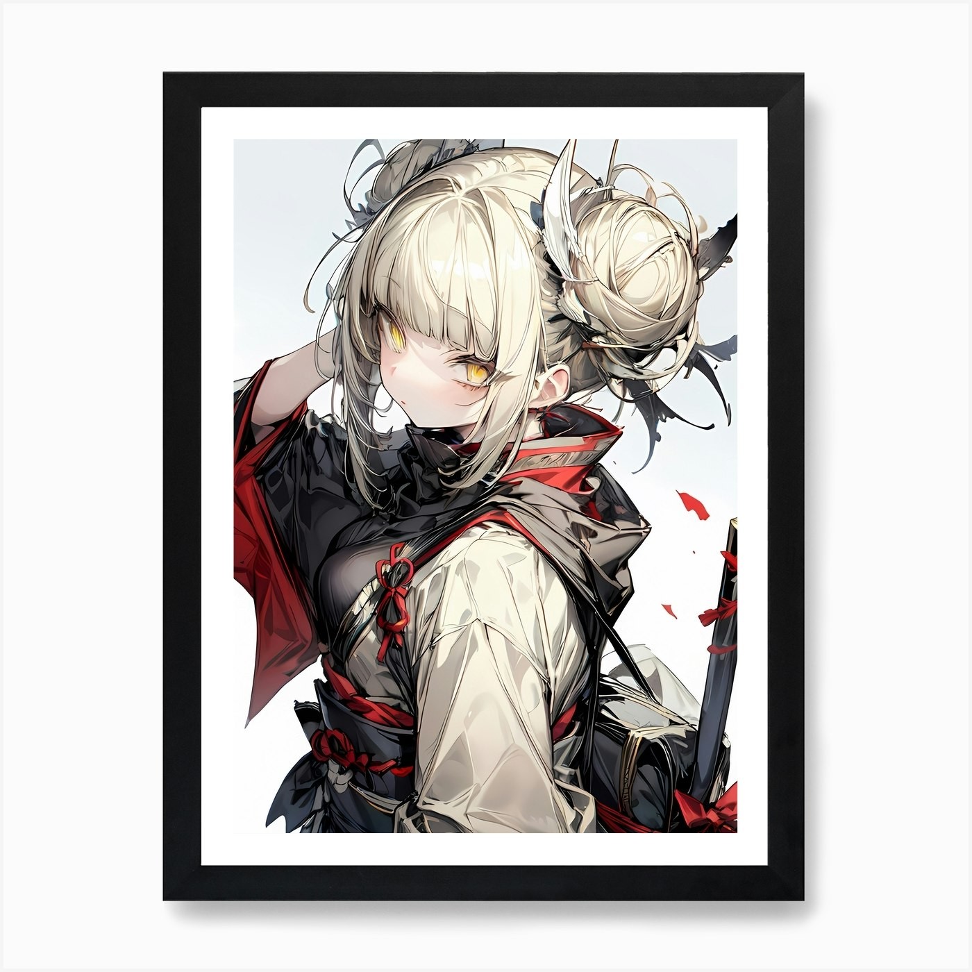 Póster arte de pared enmarcado My Hero Academia Himiko Toga (143) lienzo impresión imagen