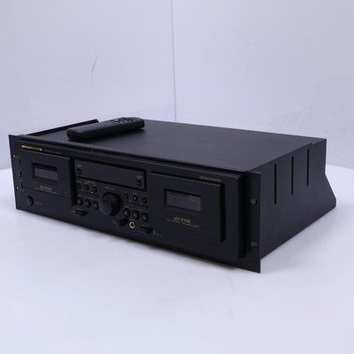 Marantz SD4050/U1B Dual Audio Cassette Deck Mixer w/ Remote