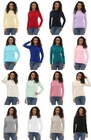 Everyday Wear Ladies All Cable Crew Neck Long Sleeve Knitted Jumper