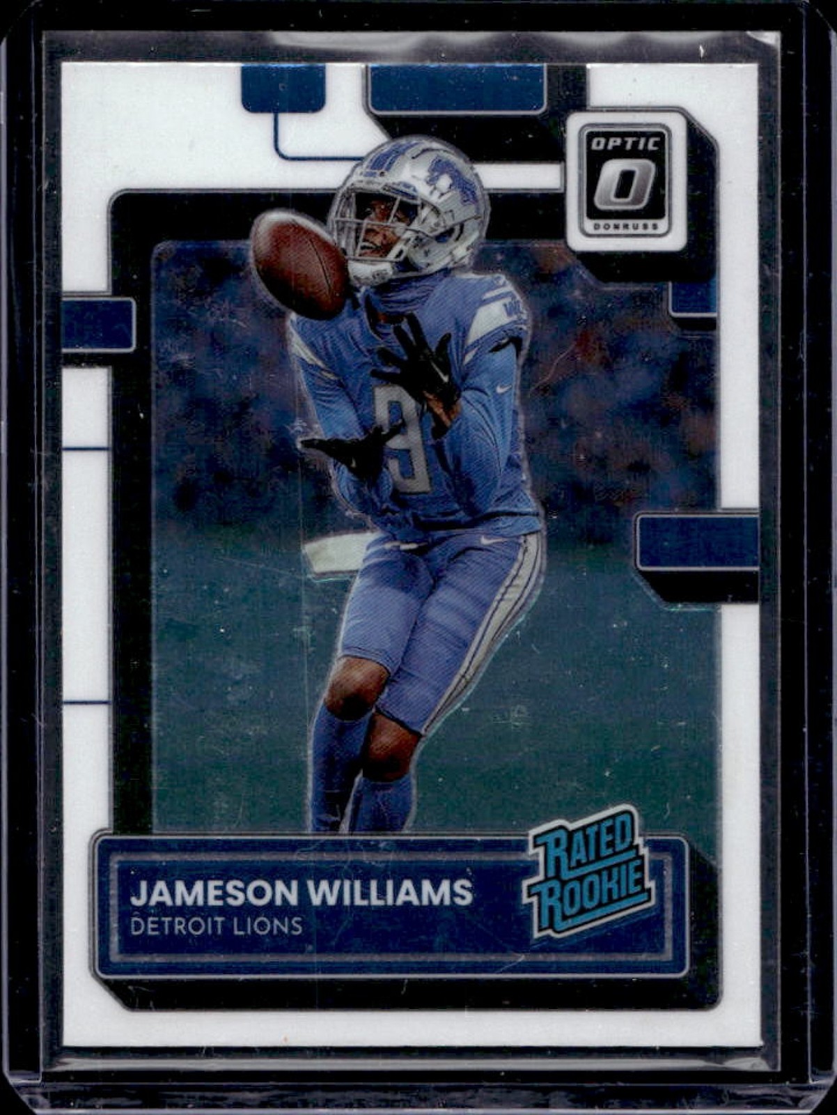 2022 Donruss Optic Jameson Williams Rated Rookie #208 Lions