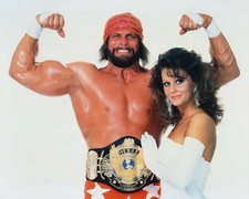 MACHO MAN RANDY SAVAGE MISS ELIZABETH 8x10 PHOTO #11 WRESTLING WM