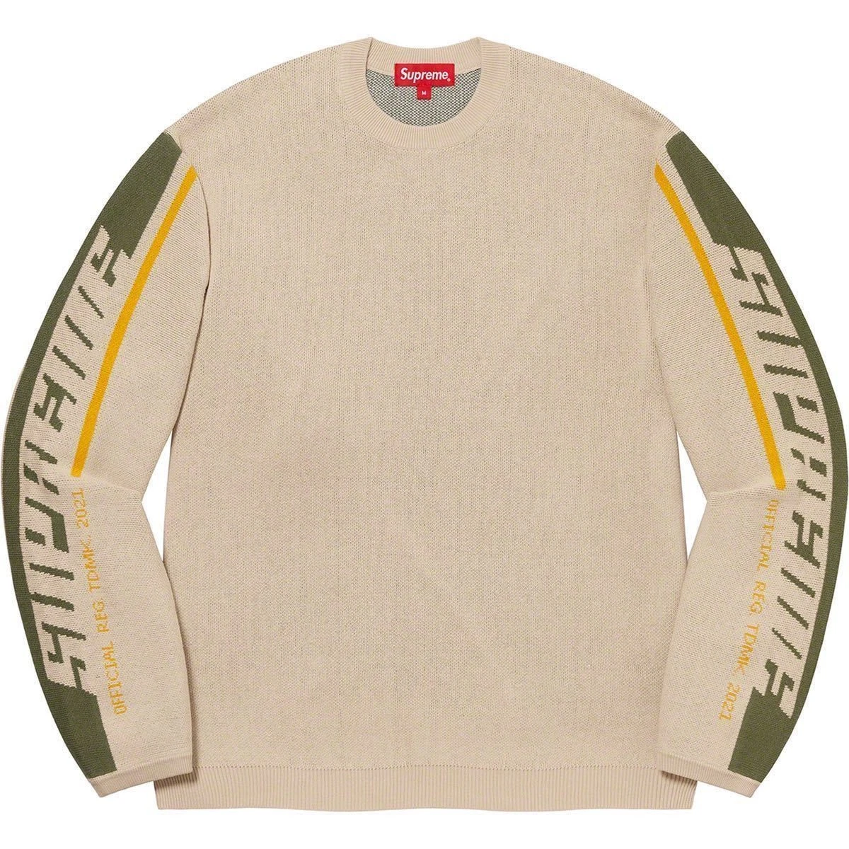 Pull manches longues neuf 21AW 22 neuf SUPREME SUPREME SLEEVE STRIPE