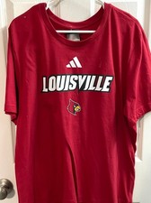 Adidas Louisville Cardinals Mens XL T-Shirt - Brand New with Tags