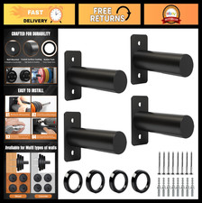 Wall Mounted Weight Plate Holder for 2-Inch Olympic Plates, Heavy Duty Steel, 33