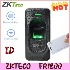 ZKTECO FR1200 Fingerprint and RFID ID Card Reader for InBIO/F18/F8/TF1700 Access