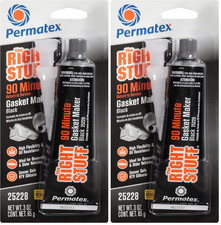 Permatex 25228 the Right Stuff 90 Minute Black Gasket Maker, 3 Oz, 1 Count Pack