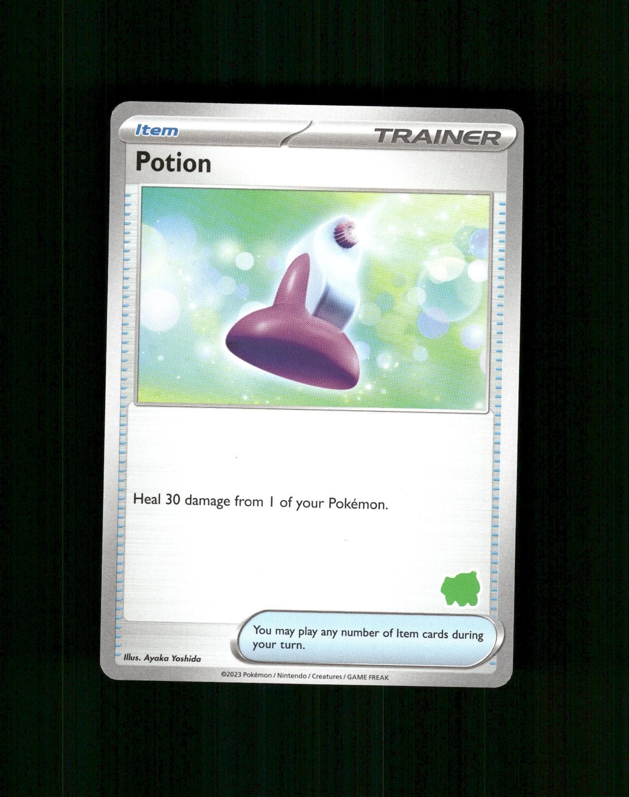 Potion (Bulbasaur) Unconfirmed My First Battle Pokemon Near Mint