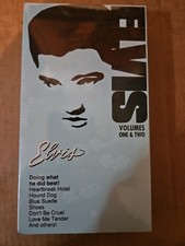 Elvis Volume One Two Sealed VHS Tape