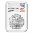 2015(P) American Silver Eagle MS-70 PCGS (Philadelphia, Mercanti)
