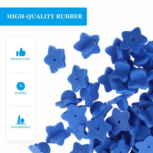100 Pcs Pentagram Brooch Star Shaped Pin Backs Badge to School Pins - Bild 9 von 12