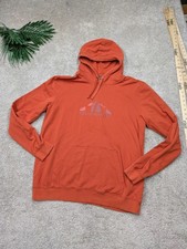 Helly Hansen Hoodie Mens XL Orange Fleece Pul...