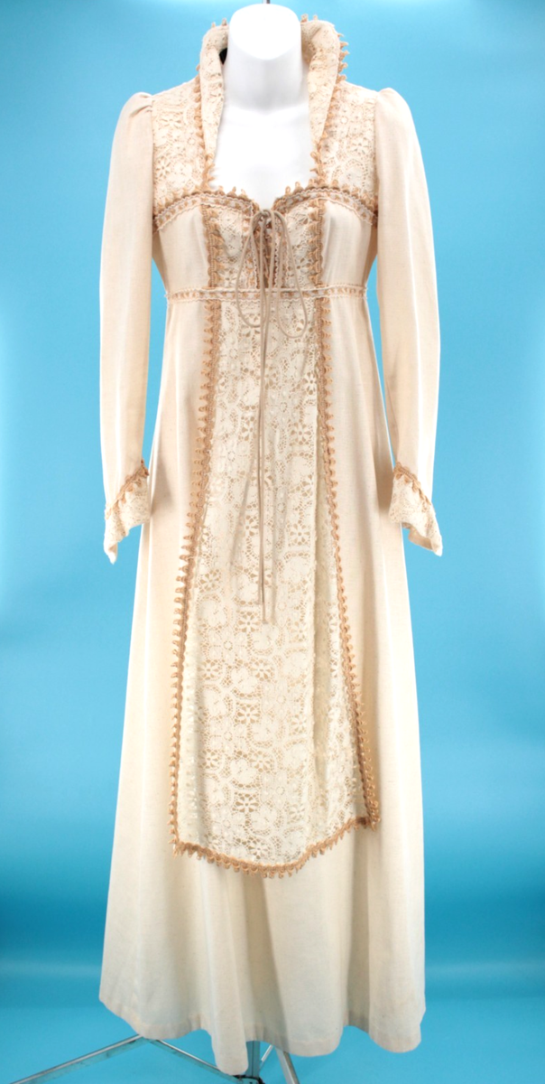 women's cream colored dress Neeno Dresses Zip Back Layered Hem Lace Dress for Women (Color : Beige, Size : Medium) : Clothing, Shoes & Jewelry effortless sophistication Vtg Women's 70s Cream &