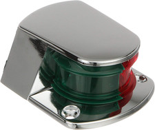 6375D6 ZAMAK 1-Mile Sidelights, Bi-Color Combination, Deck Mount, Provides 1-Mil