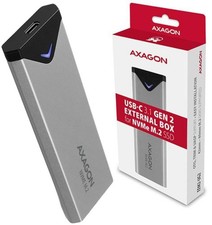 8595247904287 Obudowa dysku M.2 Axagon EEM2-UG2 USB-C 3.2 Gen 2 M.2 NVMe AXAGON