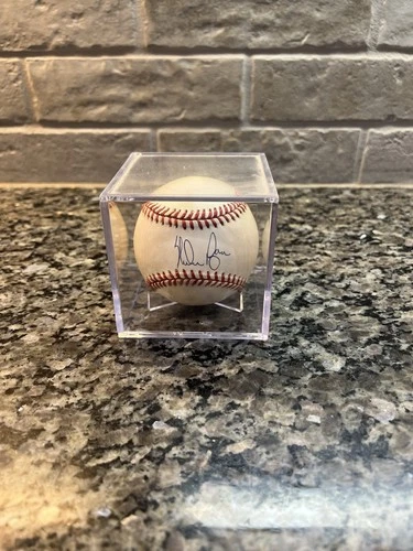 Nolan Ryan Autographed Baseball, Beckett COA With Display Case