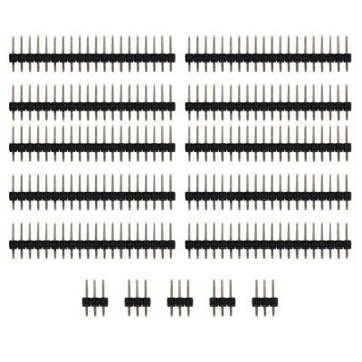 15 Pcs Pin Header Set for Raspberry Pi Pico Male Female Stacking Header