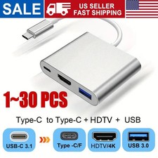USB Type C to HDMI HDTV TV Cable Adapter Converter For USB-C Phone Tablet Lot