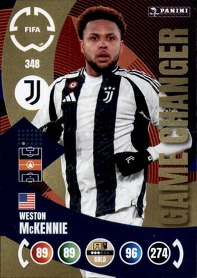 Panini FIFA Adrenalyn XL Club World Cup 2025 348 - Weston McKennie Game Changer