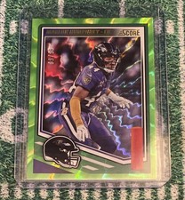 2025 Panini Score #145 Marlon Humphrey Green Electric SSP Case Hit 09/99