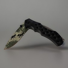 RAZOR TACTICAL Spring Assisted Open Pocket Knife Green Gray Colors Camo