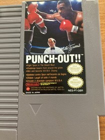 NES ~ Mike Tyson's PUNCH OUT ~ Nintendo Game 3 Screw NES-PT-GBR Cart Only Pal
