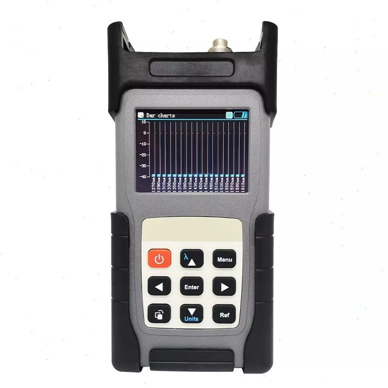 Handheld CWDM Optical Power Meter for On-Site Detection with 1270-1610nm