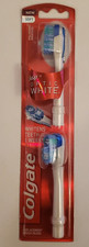 Colgate 360 Optic White Platinum 2 Toothbrush Replacement Heads, New Sealed