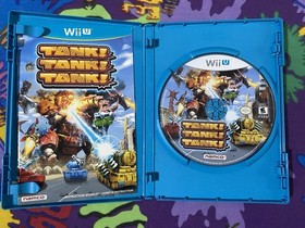 Tank! Tank! Tank! Wii U (Nintendo Wii U, 2012) Complete with Manual & Case