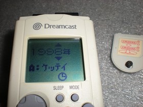 UNTESTED READ HKT-7000 USA SEGA Dreamcast VMU Memory Card