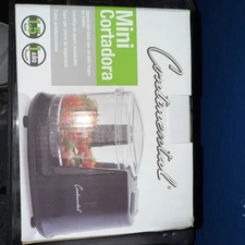 Continental Food Chopper Mini Electric 1.5-Cup Electric, Black CE-22369