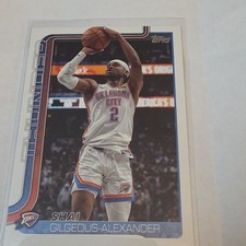 2025-26 Topps Shai Gilgeous-Alexander Oklahoma City Thunder #115 Basketball NBA