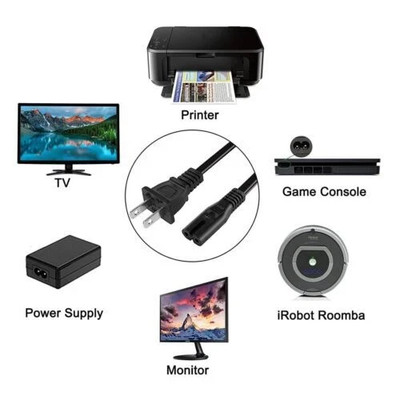 AC Power Cord Cable For TV Electric  Recliner Liftchair Printer Monitor Robot