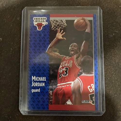 Fleer 1991-92 Michael Jordan Chicago Bulls #29 Base Set Basketball Card