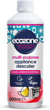 EcoZone Multi Purpose Appliance Descaler 500ml Kettles Irons Coffee Machine Vega