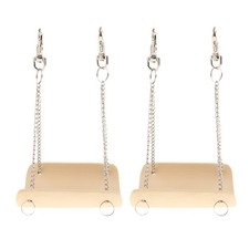 2 St&uuml;cke Pet Swing H&auml;ngematte Hamster Eichh&ouml;rnchen Kleintier Bambus