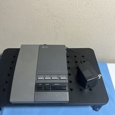 AT T 1306 Telephone Remote Answering System Machine for Parts/Repair w/Adapter