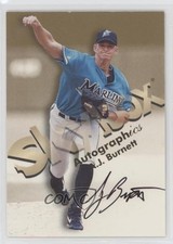 1999 Skybox Premium Autographics AJ Burnett Auto 7ut