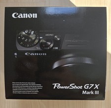 Canon PowerShot G7 x Mark 3 III Digitalkamera Schwarz Black Vlog NEU | OVP