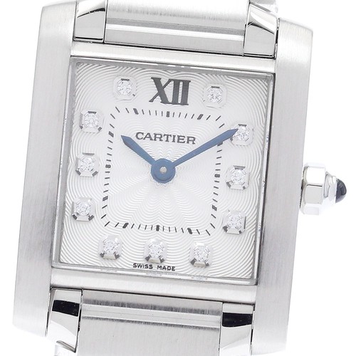 Cartier Tank WE110006 25 mm Silver Dial