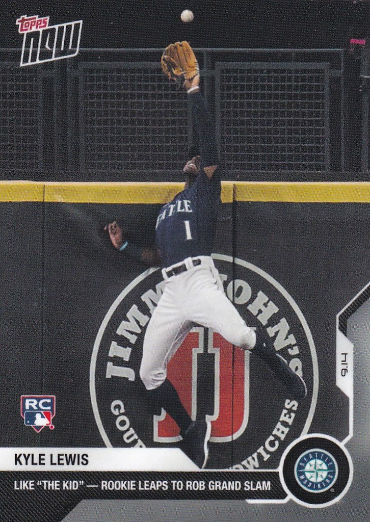 2020 TOPPS NOW #264 KYLE LEWIS SEATTLE MARINERS