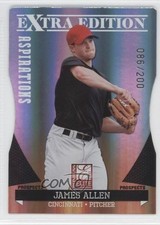 2011 Donruss Elite Extra Edition Prospects Aspirations Die-Cut James Allen 0l2