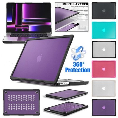 Shockproof Case Bumper Cover For MacBook Pro 14 16 in M5 Pro Max 2026 Laptop