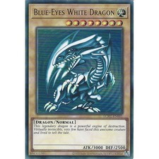 LCKC-EN001 Blue-Eyes White Dragon (Artwork 2) : Ultra Rare : Kaiba Collection
