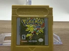 Pokemon Gold Version Nintendo Game Boy Color W/ Case. Authentic - DRY BATT MINT