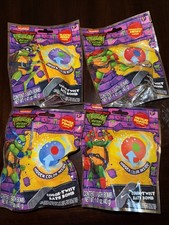 Lot of 4 Teenage Mutant Ninja Turtle Bath Bombs Assorted Scents NEW
