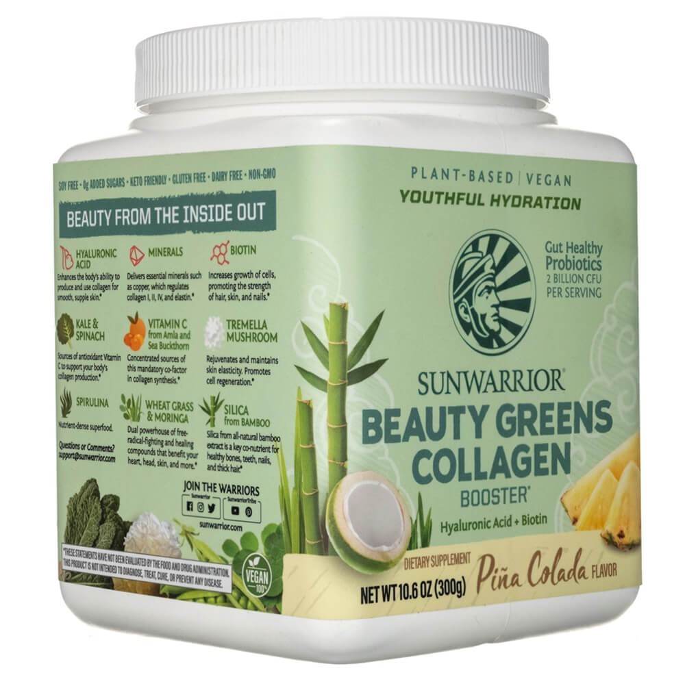 Booster de collagène Sunwarrior Pina Colada 300g