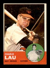 1963 Topps #41 Charley Lau  EXMT/EXMT+ X2574461