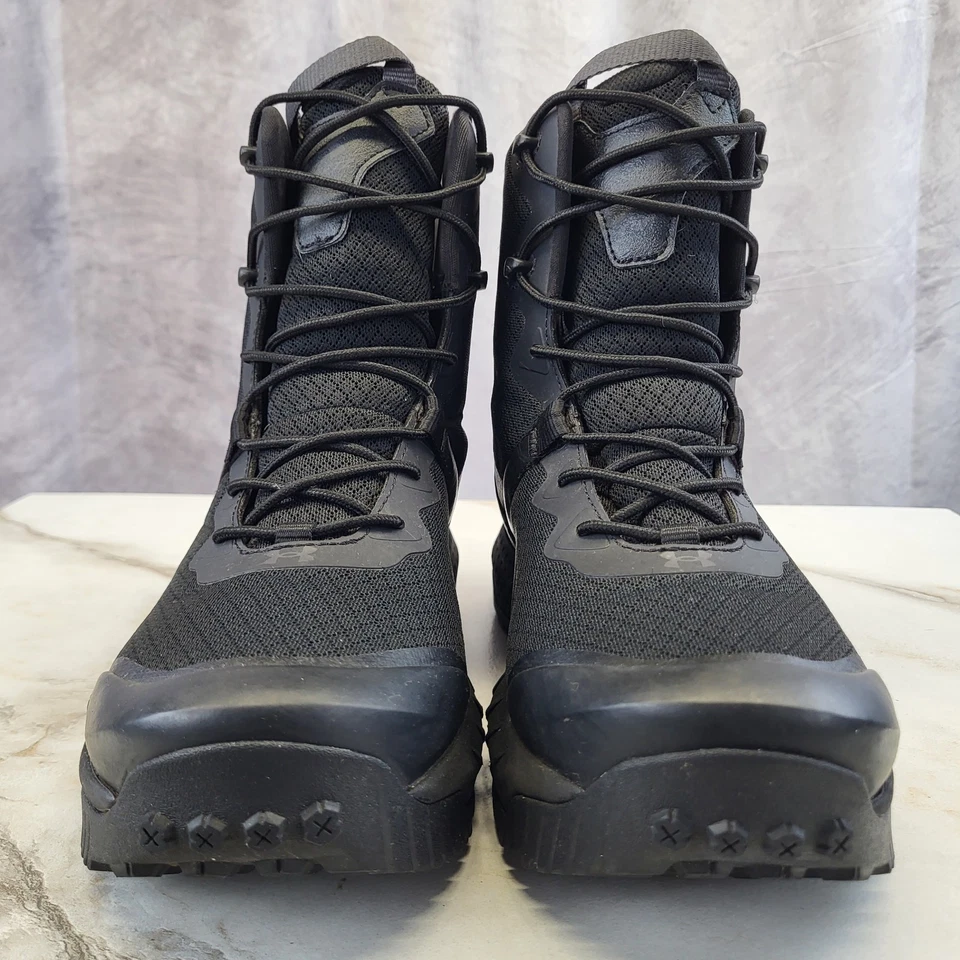 Under Armour Micro G Valsetz Boots Men's Size 8.5 2E (Wide) Black - Image 3 of 4