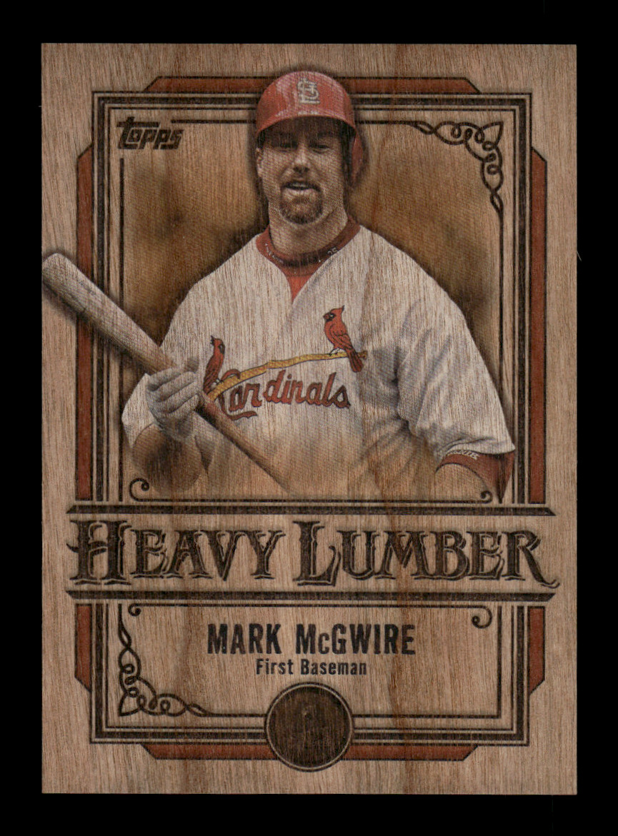 2025 Topps Update Series Mark McGwire #HL-57 Heavy Lumber
